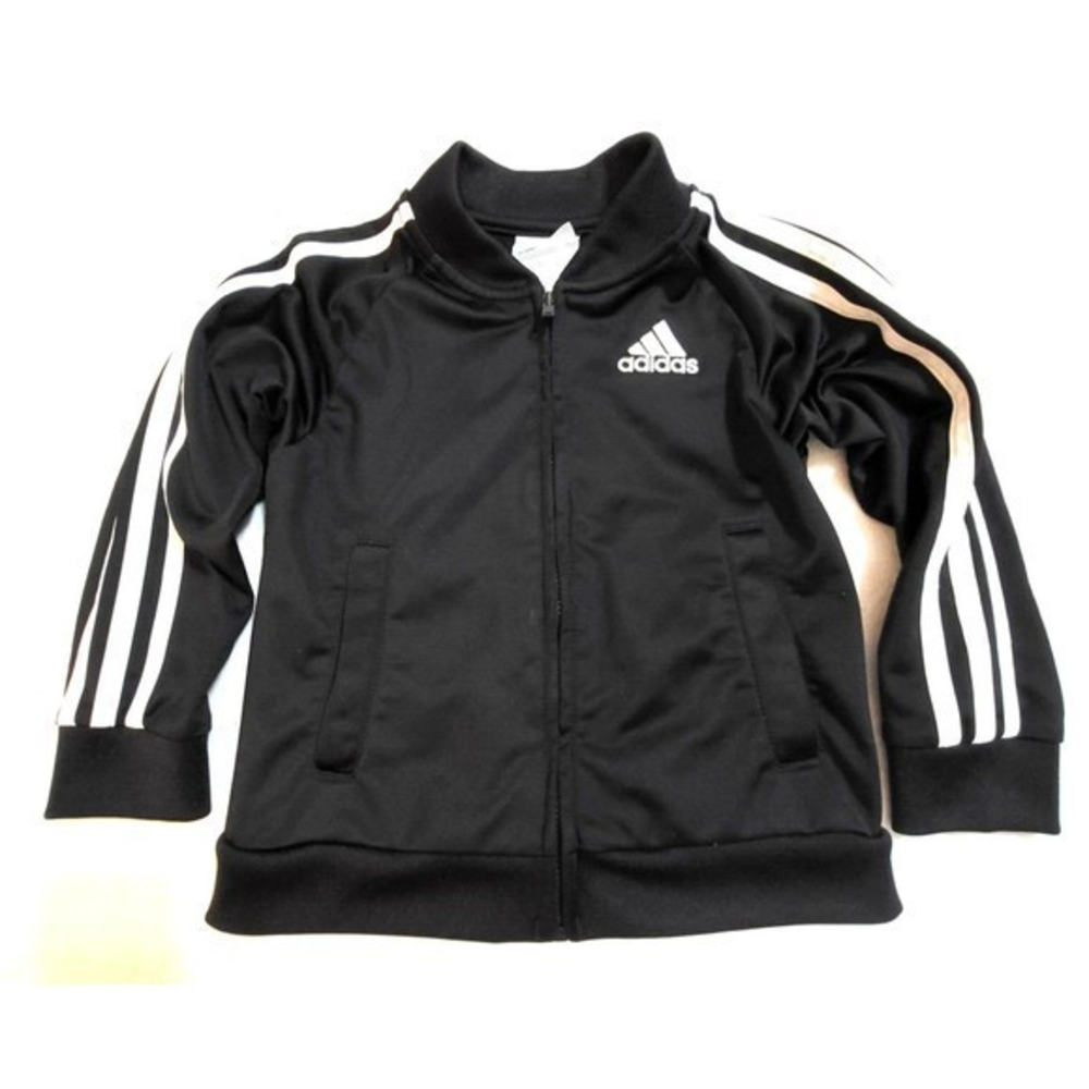 Adidas Kids Black Track Jacket